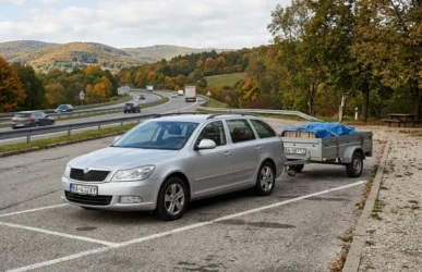 Jazda s prívesom a vodičský preukaz skupiny BE na Slovensku